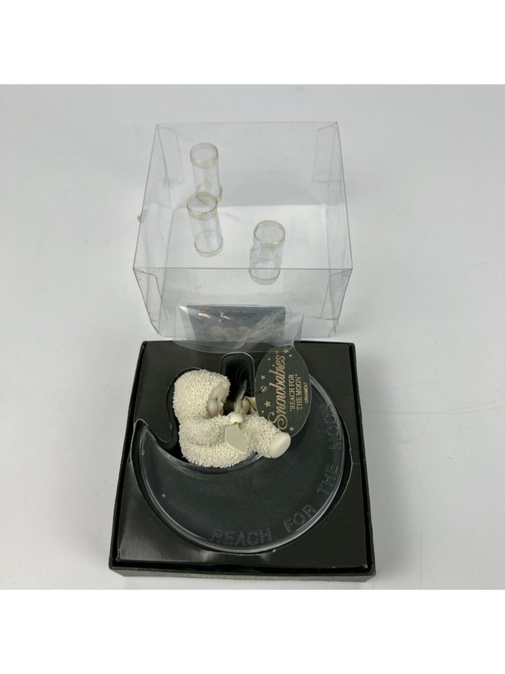 Dept 56 Snowbabies Reach For The Moon Ornament w/ Box